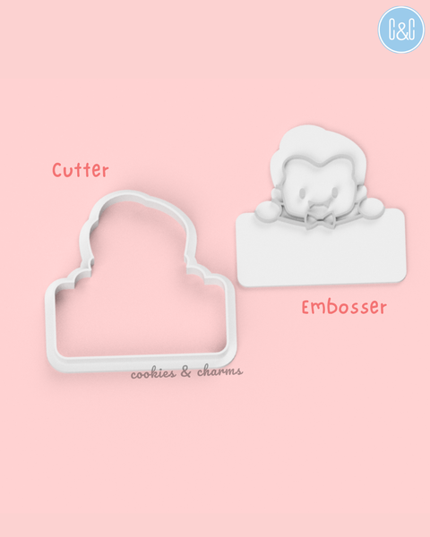 vampire plaques cookie cutter and embosser