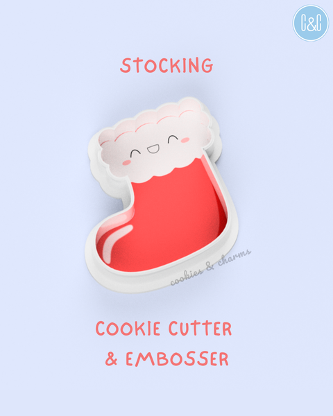 sock cookie cutter and embosser
