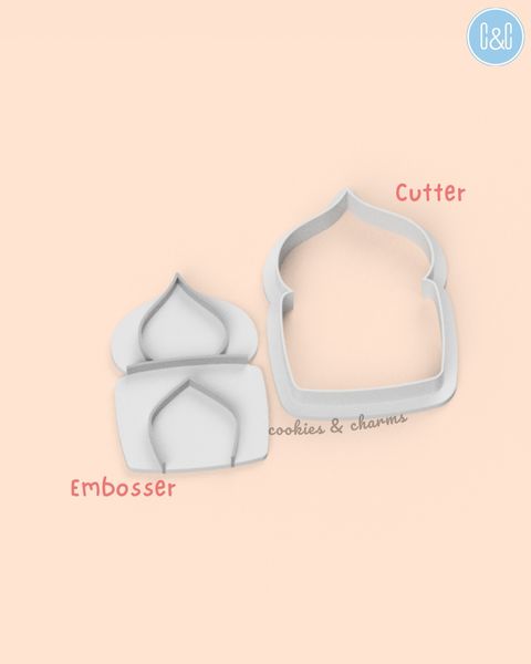 single mosque cutter embosser 2