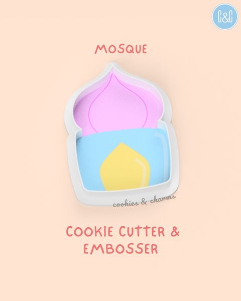 single mosque cutter embosser 1