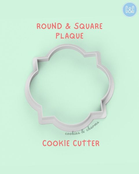 round and square cookie cutter