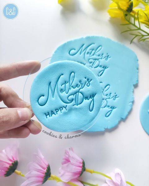 Happy mothers day font embosser 1