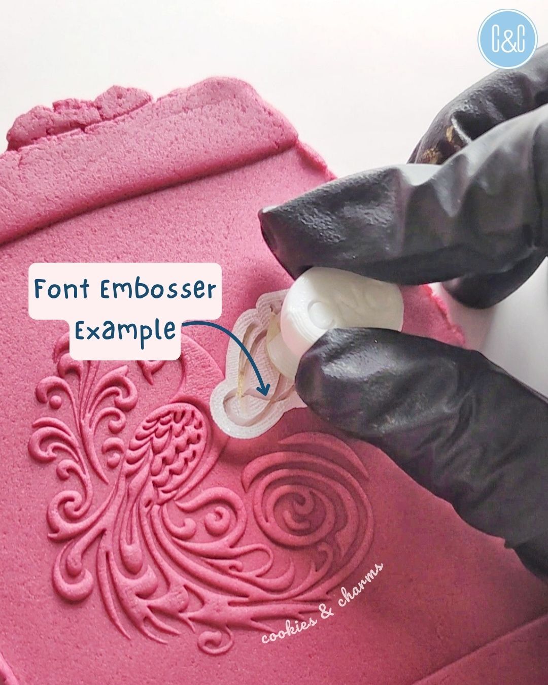 font embosser example general