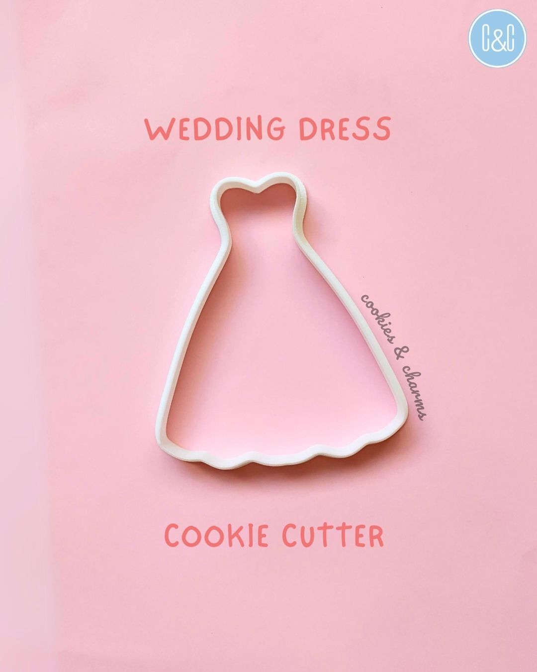 sweeheart neckline wedding dress cookie cutter 2