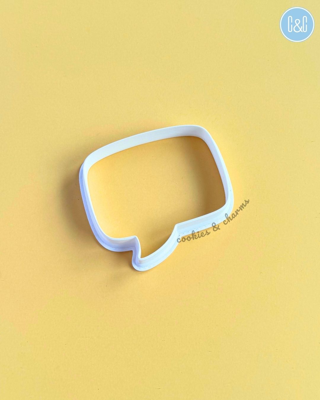 rectangle speech bubbles cookie cutter 2