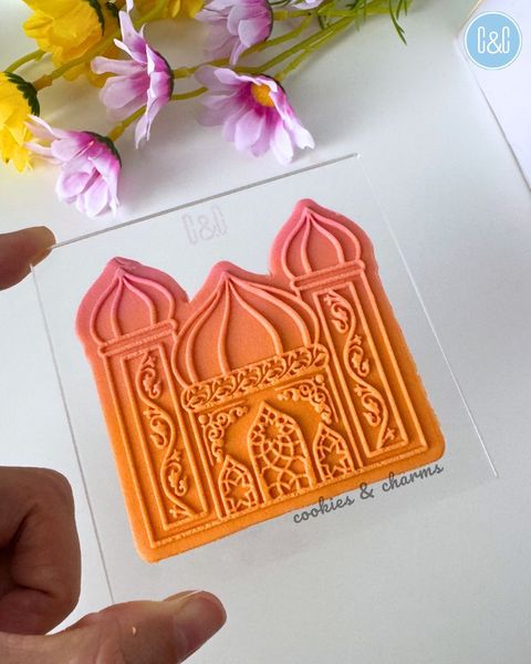 mosque 3d pop embosser cutter