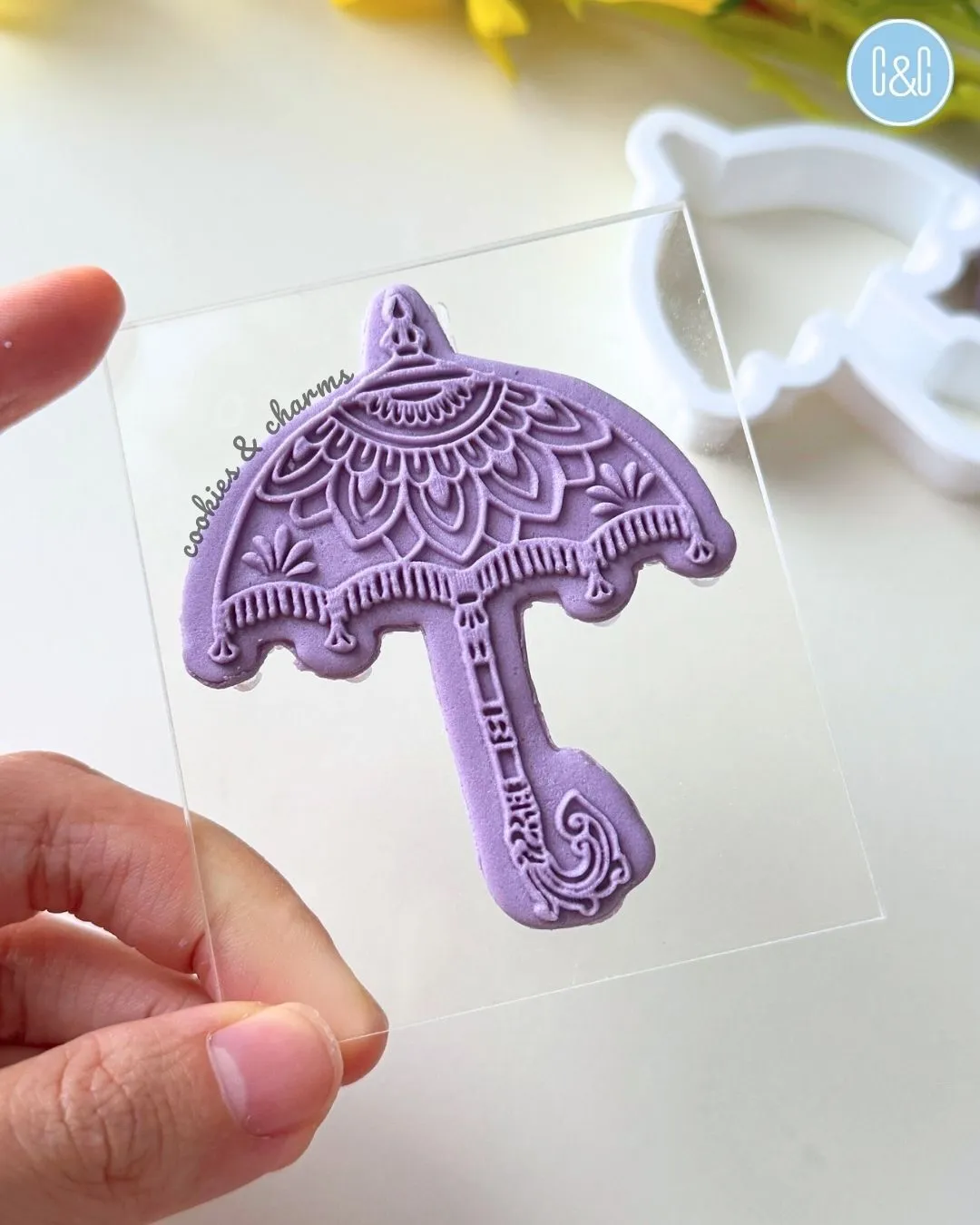 indian umbrella 3d pop embosser and cutter