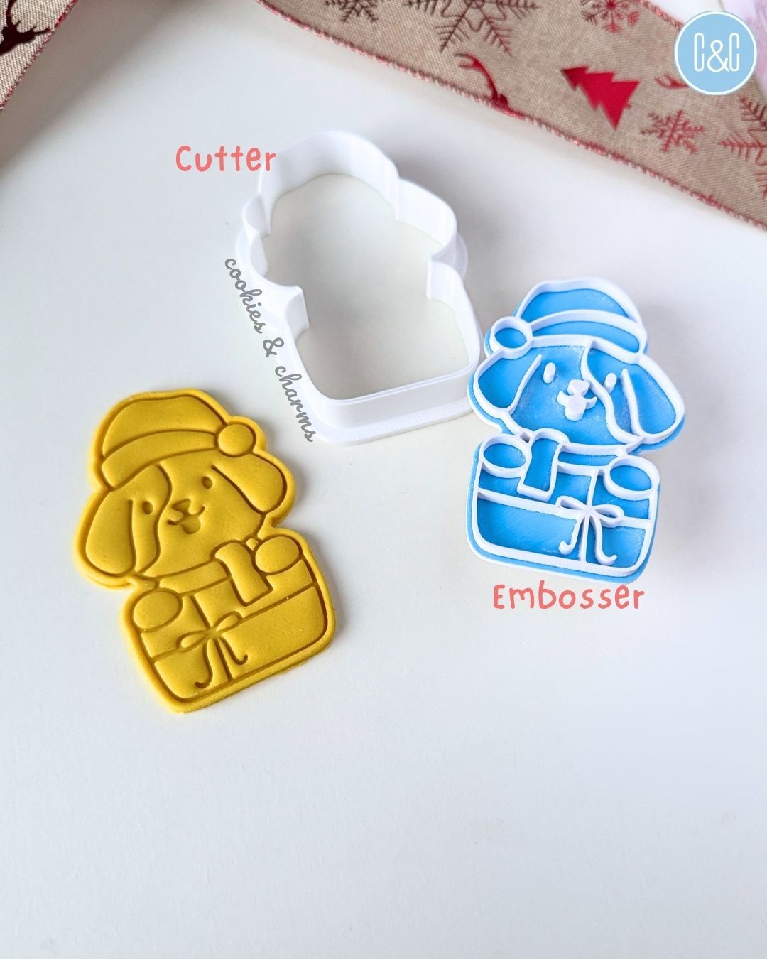 present dog cutter embosser (2)