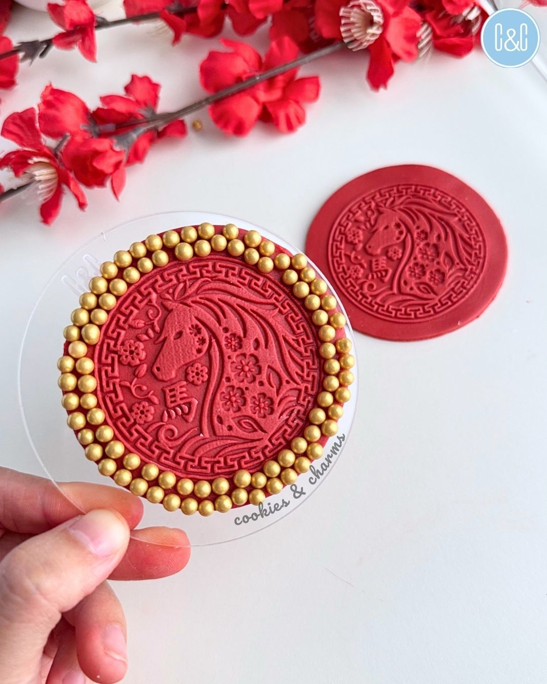 year of horse 3d pop embosser (3)