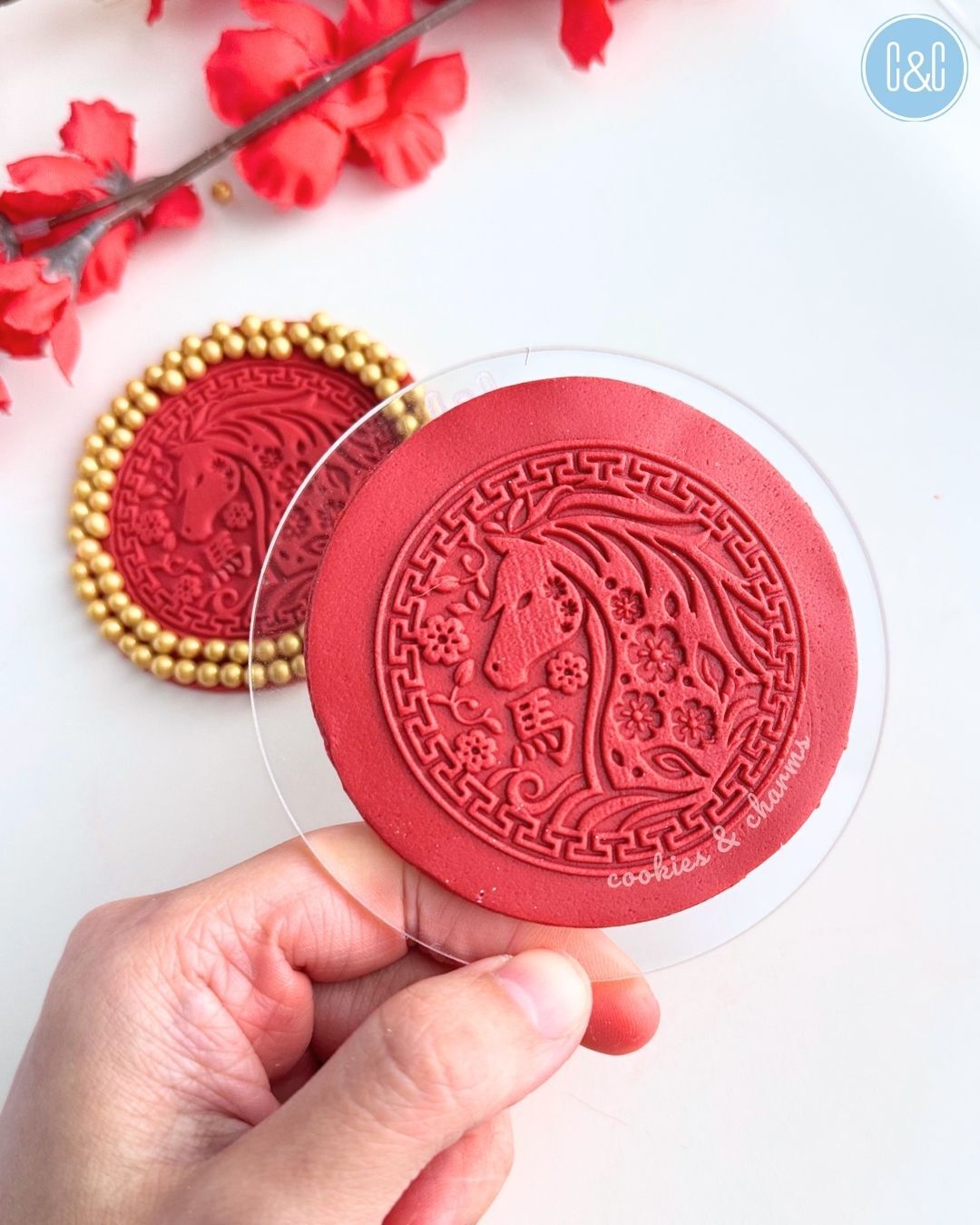 year of horse 3d pop embosser (2)