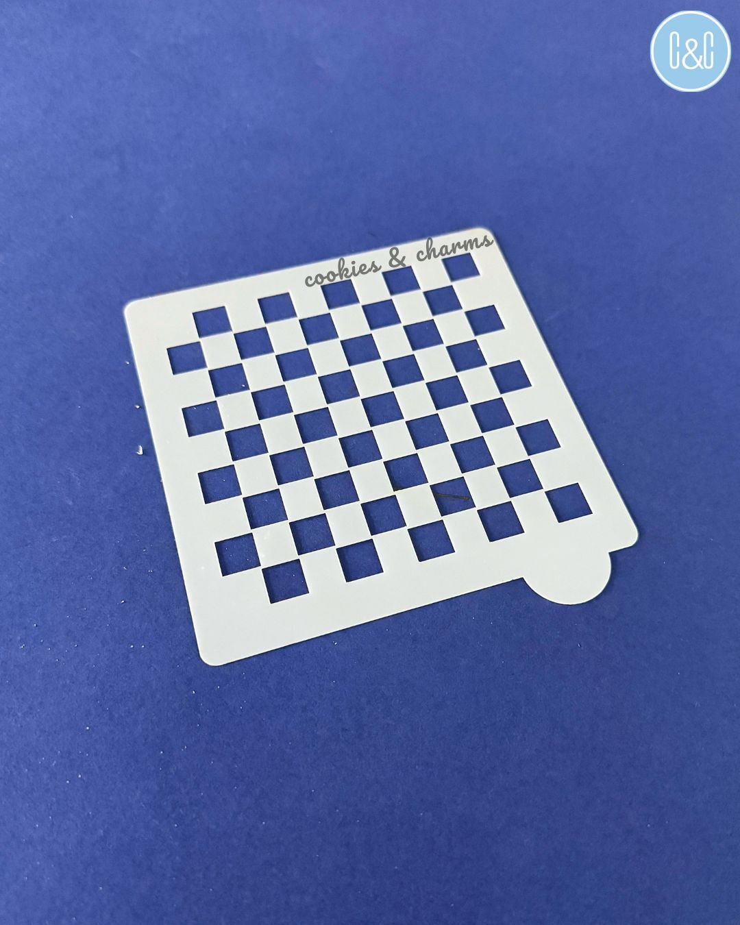 cherckerboard pattern stencil