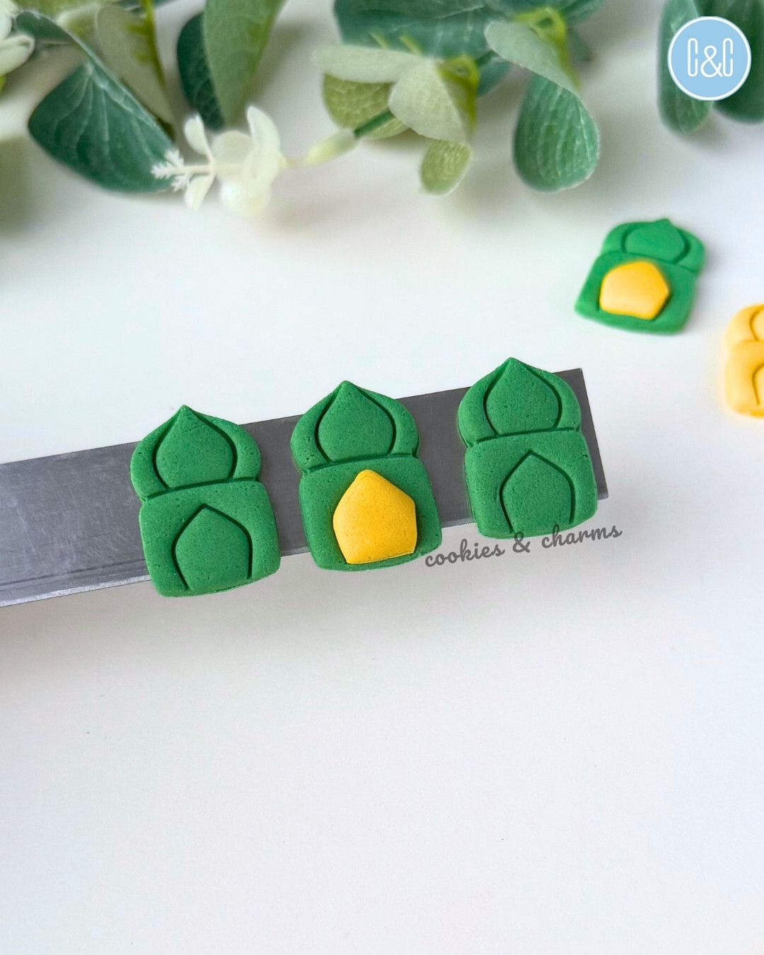 mosque clay cutter imprint