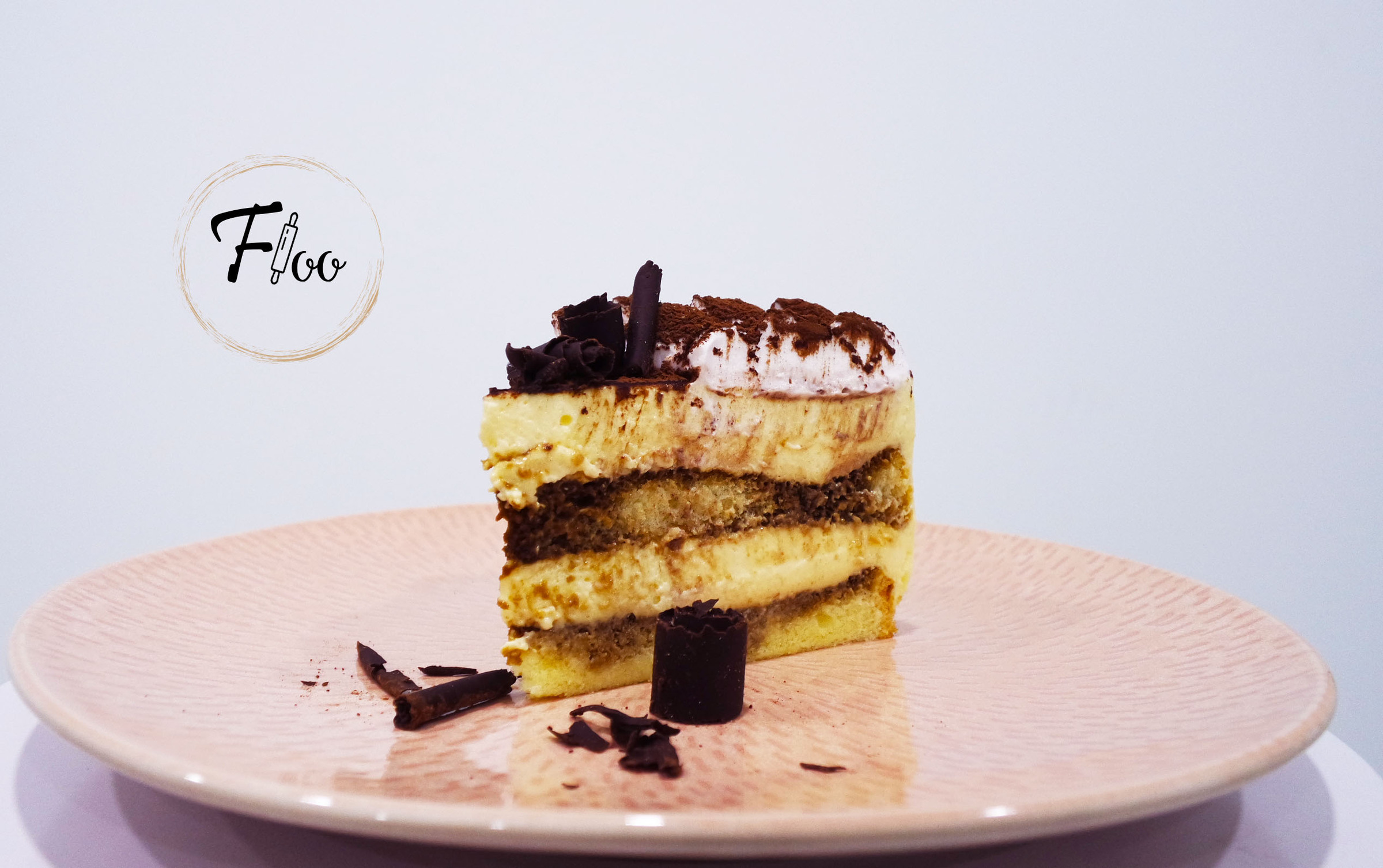 Tiramisu Mousse Sliced