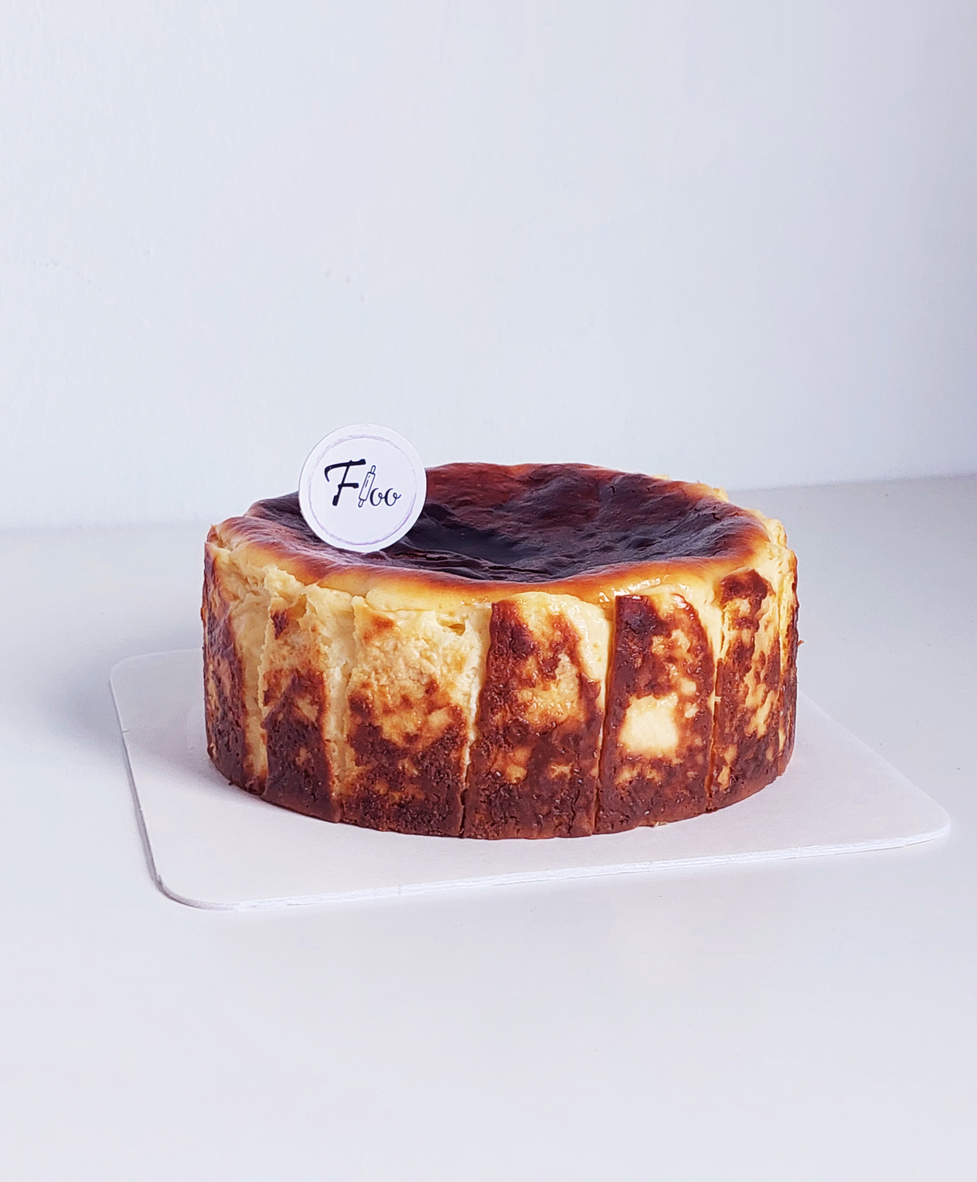 Durian Burnt Cheese Cake 1