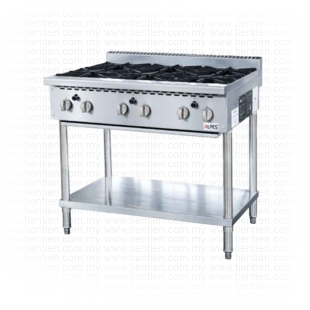 Malaysia-Commercial-Kitchen-Equipment-Alpes-Gas-4-Open-Burners-GBR-36