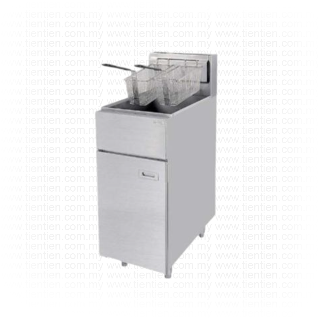 Malaysia-Commercial-Kitchen-Equipment-Alpes-Gas-Standing-Deep-Fryer-25L