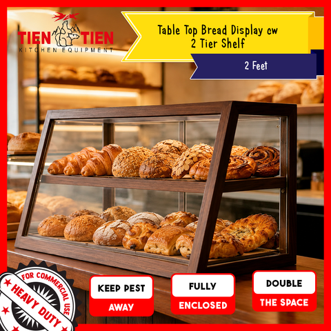 OT-BK06-2FT-TABLE-TOP-BREAD-DISPLAY-CW-2-TIER-SHELF-WITHOUT-LIGHTS-1