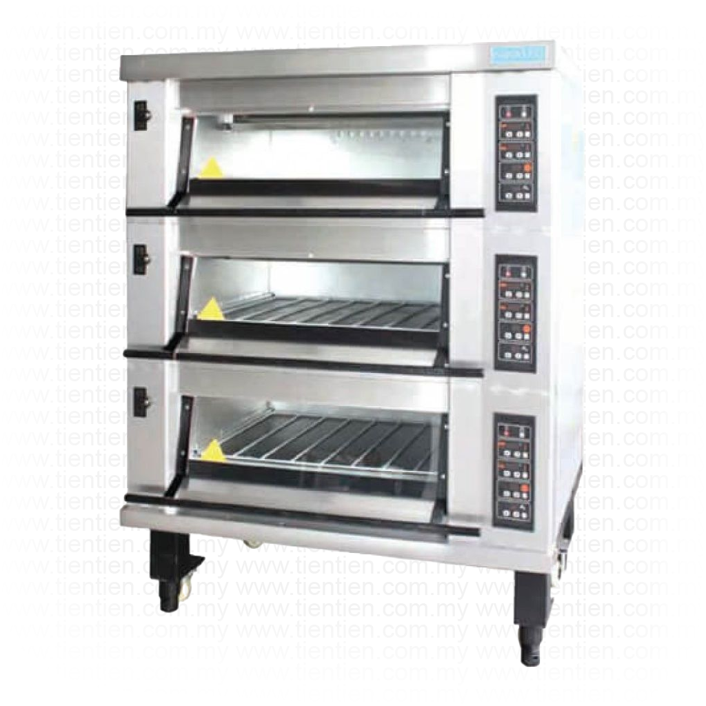 Malaysia-Commercial-Kitchen-Equipment-SINMAG-Gas-Deck-Oven-MB8-Series