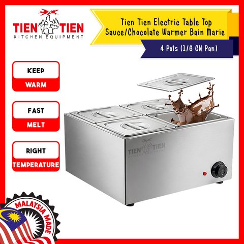 Malaysia-Commercial-Kitchen-Equipment-Tien-Tien-Electric-Table-Top-Sauce-Chocolate-Warmer-Bain-Marie-4-Pot-1