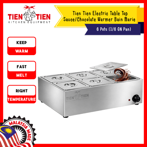 Malaysia-Commercial-Kitchen-Equipment-Tien-Tien-Electric-Table-Top-Sauce-Chocolate-Warmer-Bain-Marie-6-Pot-1