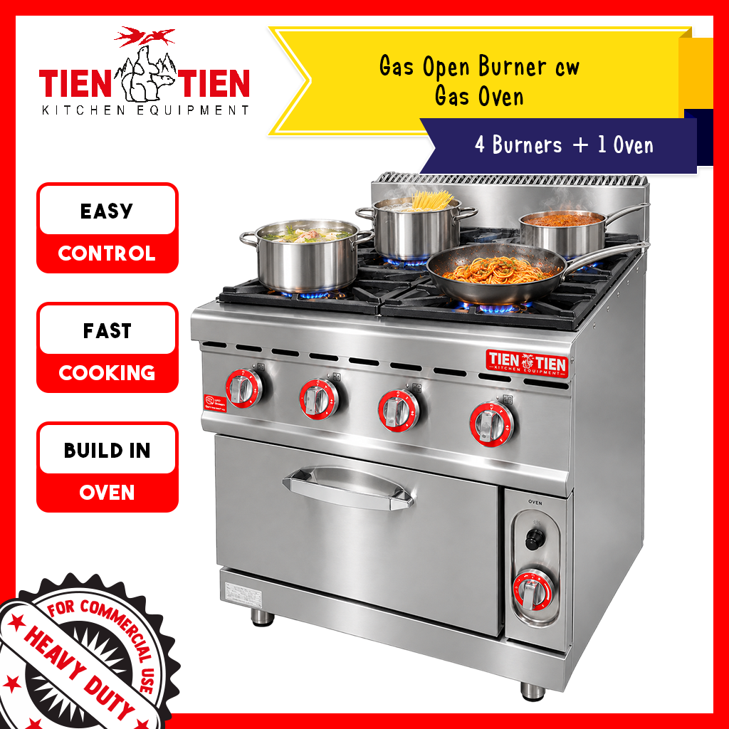 Malaysia-Commercial-Kitchen-Equipment-Gas-Open-Burner-cw-Gas-Oven-1