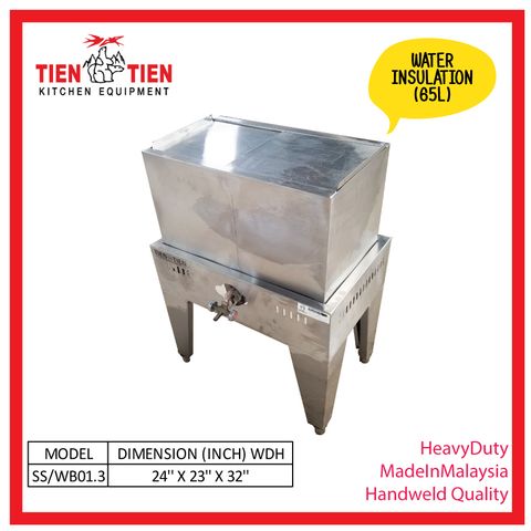 double insulation-stainless steel-gas-malaysia-water-boiler-65L