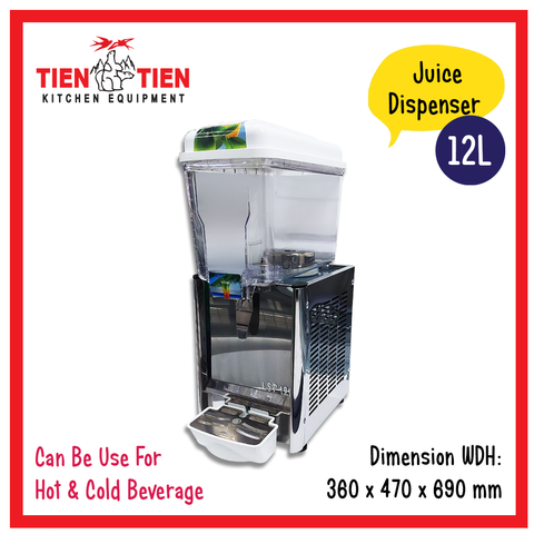 TIEN-TIEN-Single-Tank-Juice-Dispenser-12L-OT-JD10