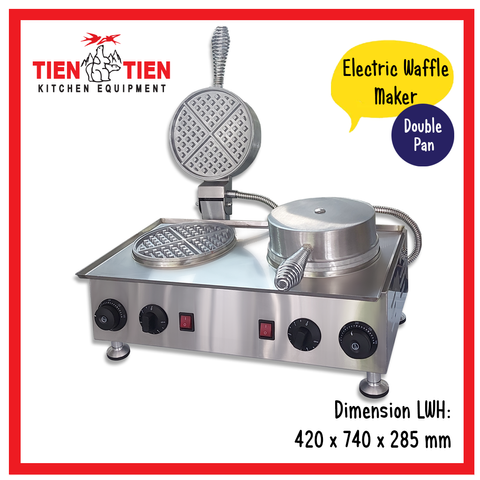 TIEN-TIEN-Electric-Waffle-Maker-Double-Pan-2