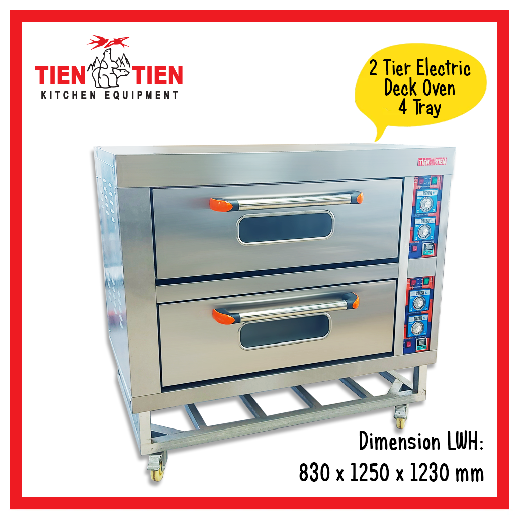 TIEN-TIEN-Electric-Deck-Oven-2-Tier-4-Tray-1