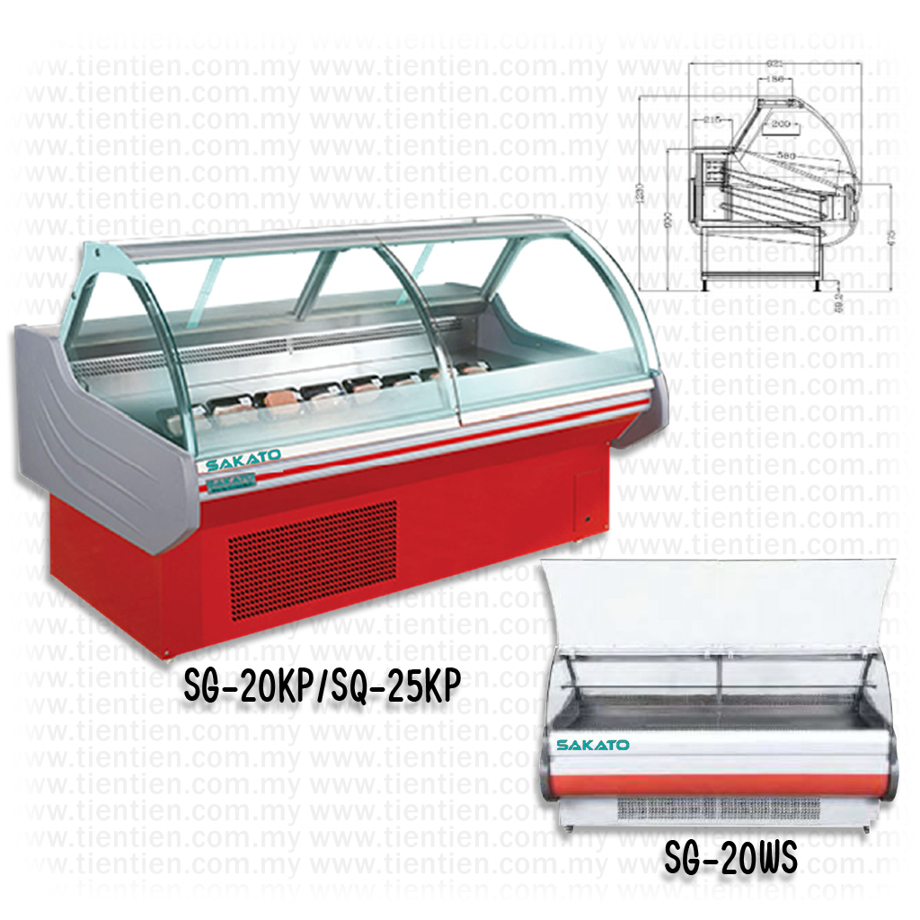 SAKATO-Meat-Display-Showcase