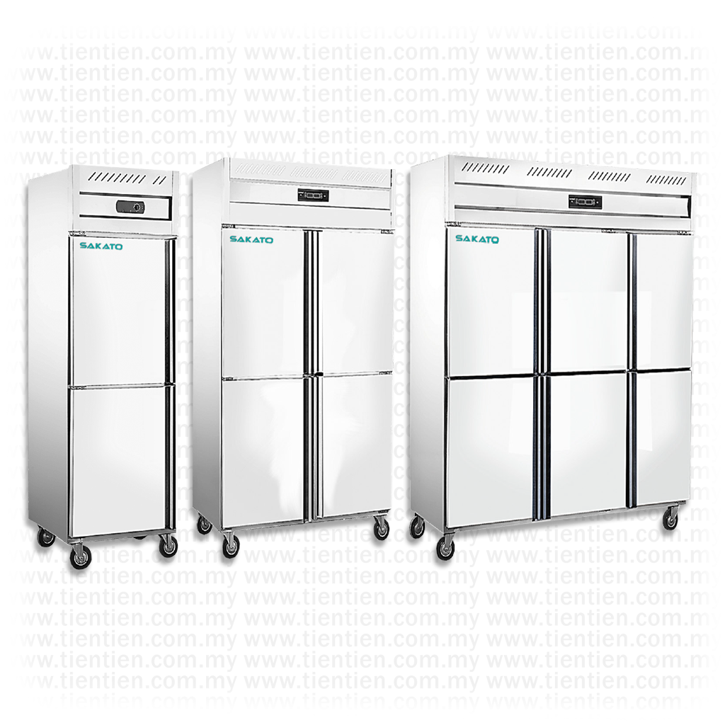 SAKATO-Stainless-Steel-Upright-Chiller-And-Freezer-Frost-Free-System