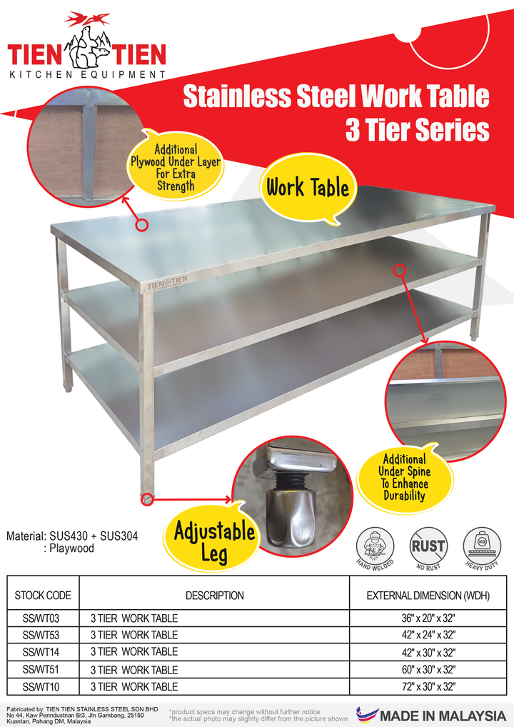 3 Tier Work Table-1