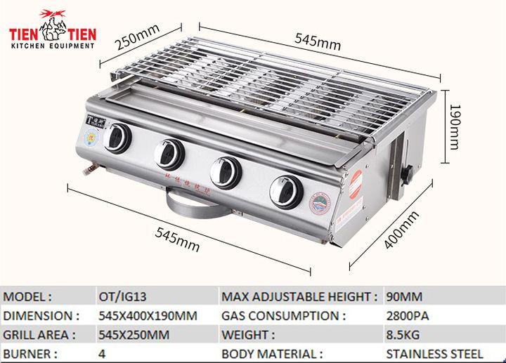 otig13-4shortss-infrared-burner