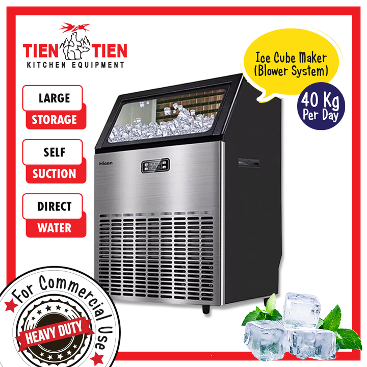 commercial-kitchen-equipment-Malaysia-ice-cube-maker-blower-system-ZB120-1