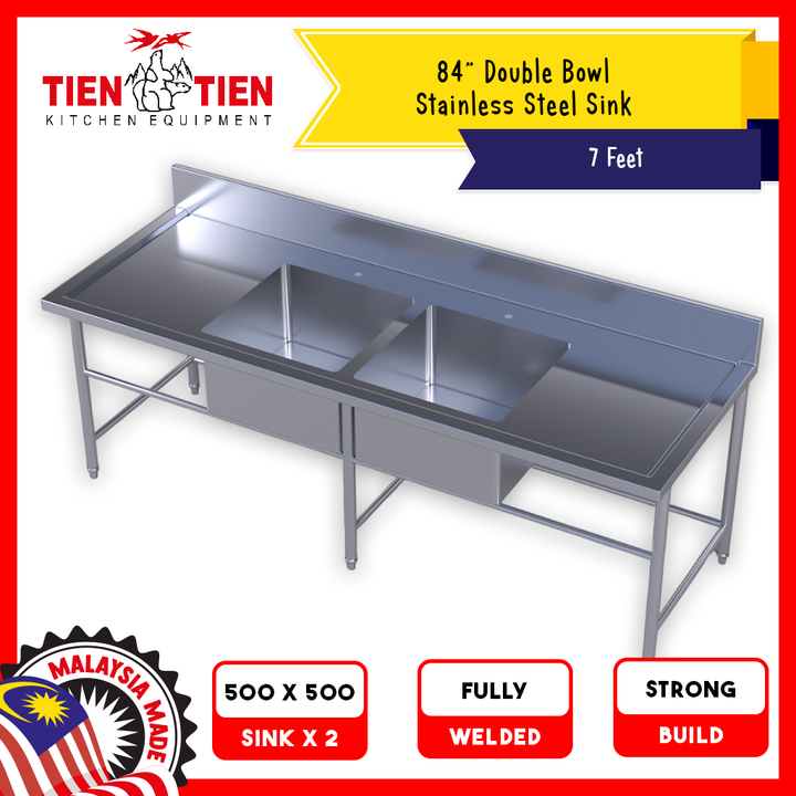 Malaysia-Commercial-Kitchen-Equipment-84-Inch-Double-Bowl-Stainless-Sink-1