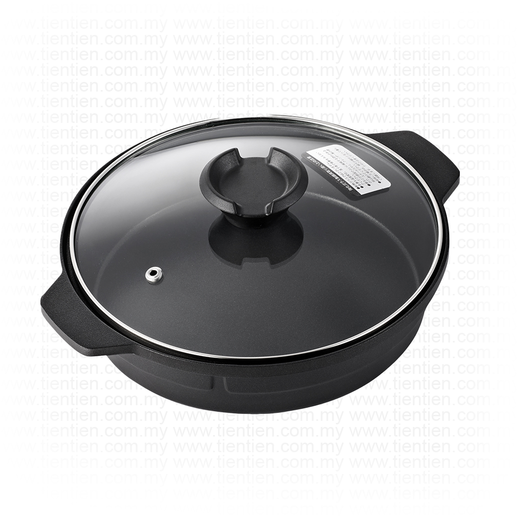 Malaysia-Commercial-Kitchen-Equipment-Iwatani-Cassette-Feu-Portable-Botane-Gas-Stove-Accessories-CB-A-MPJ-Jr-Multi-Pan-With-Glass-Lid-1