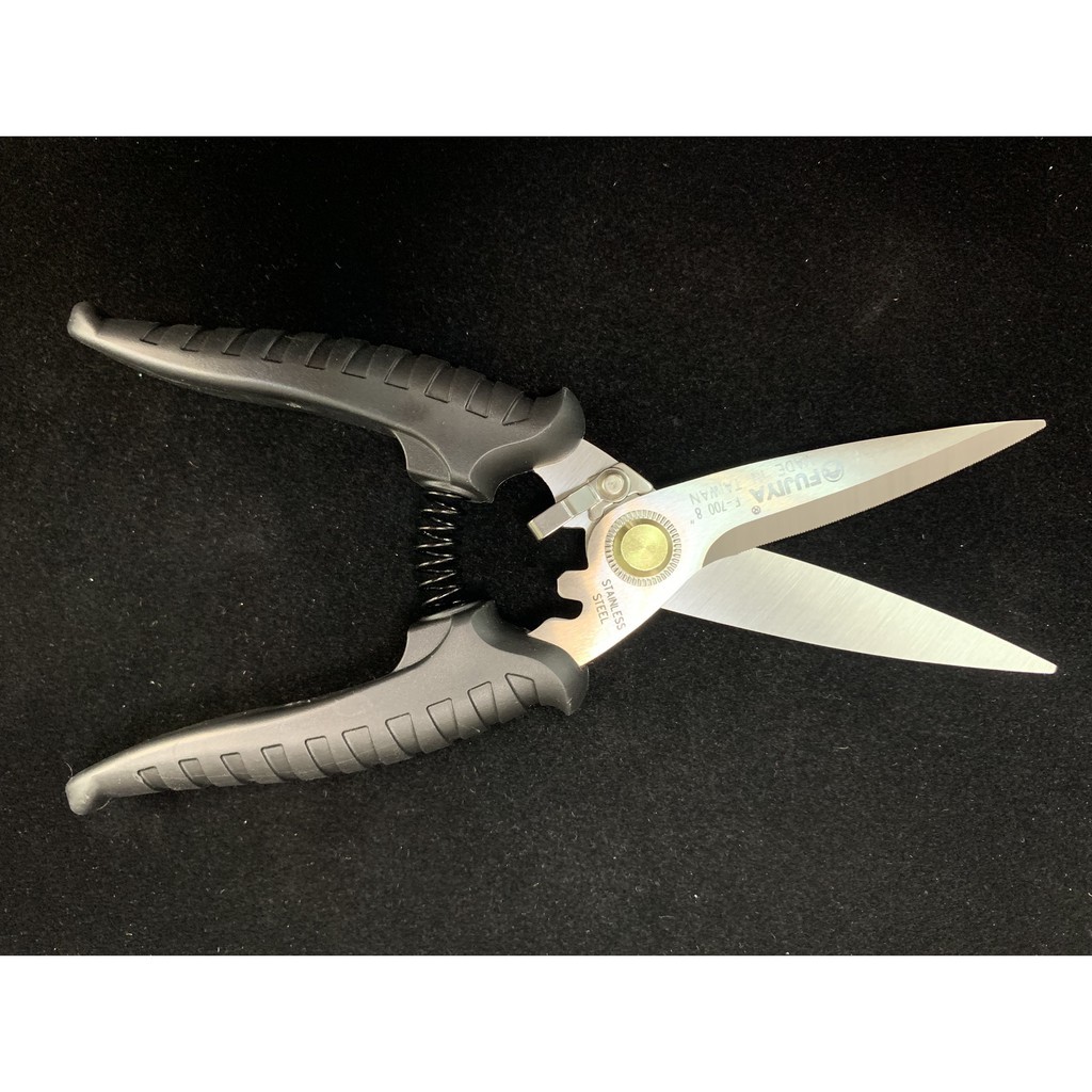 不鏽鋼專業殺魚剪刀(8吋) 《釣魚海釣船釣》 – 水鮫釣具部品