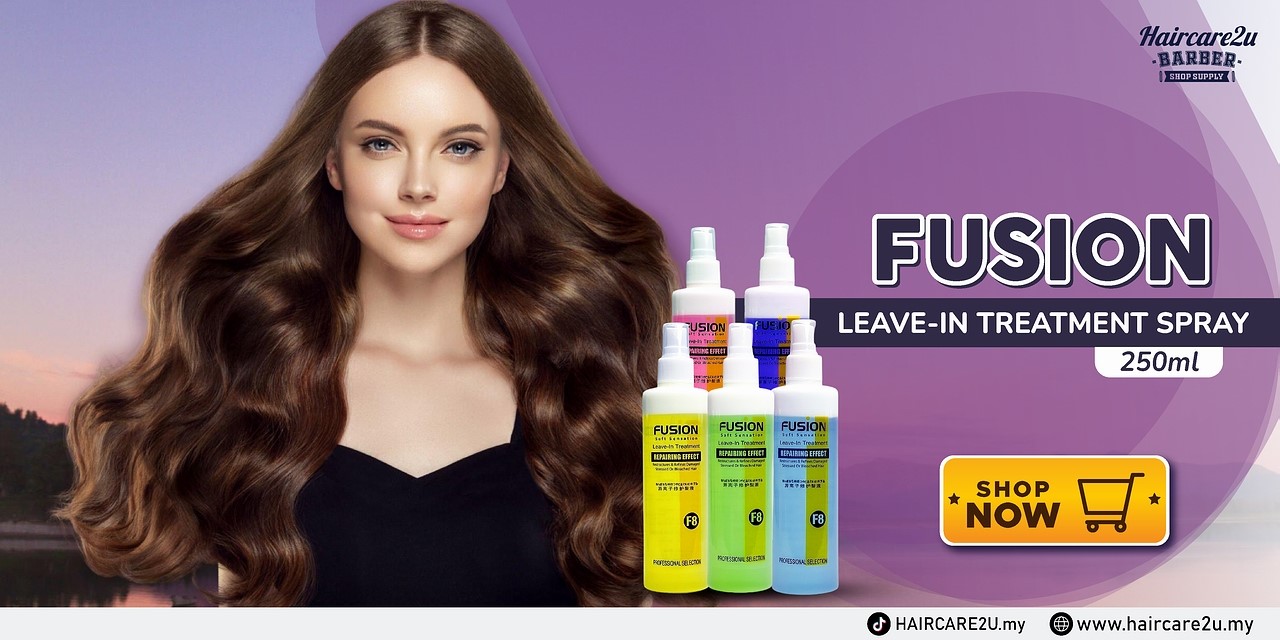 250ml Fusion Leave-In Treatment Spray for Hair Banner