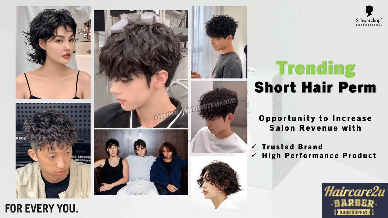 100ml x 2+25ml Schwarzkopf Professional Natural Styling Cold Perm Kit