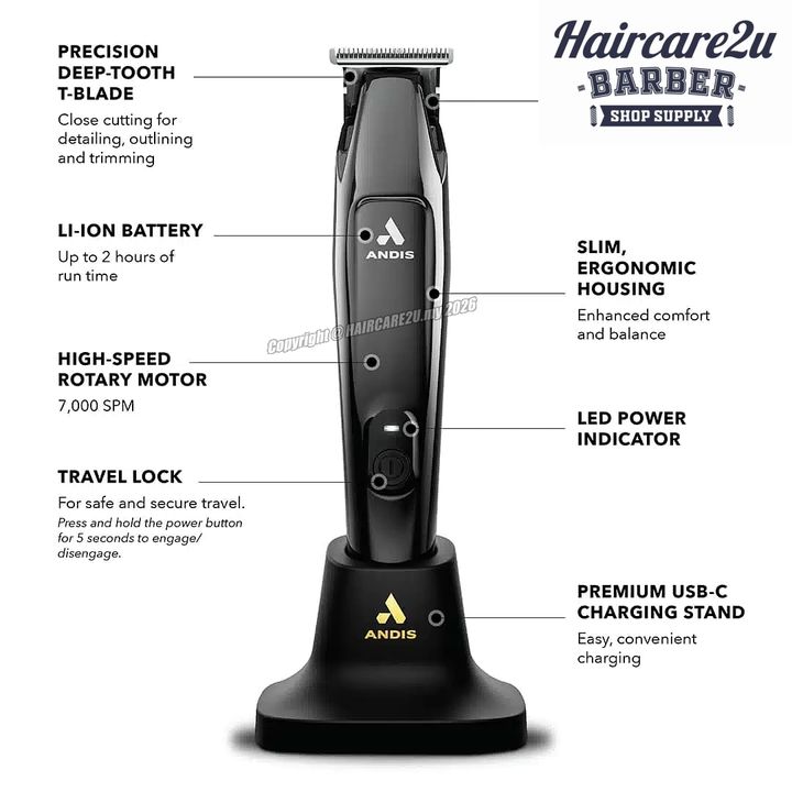 Andis Slimline Pro II 7000 SPM Hair Trimmer #562090