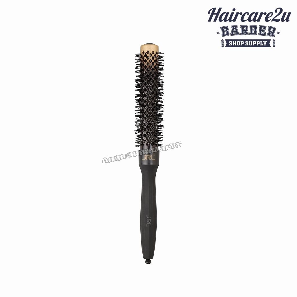 JRL Professional Straight & Wavy Ionic Mixed Bristle Round Brush Extra Long (25mm)