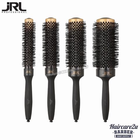 JRL Professional Straight & Wavy Ionic Mixed Bristle Round Brush Extra Long