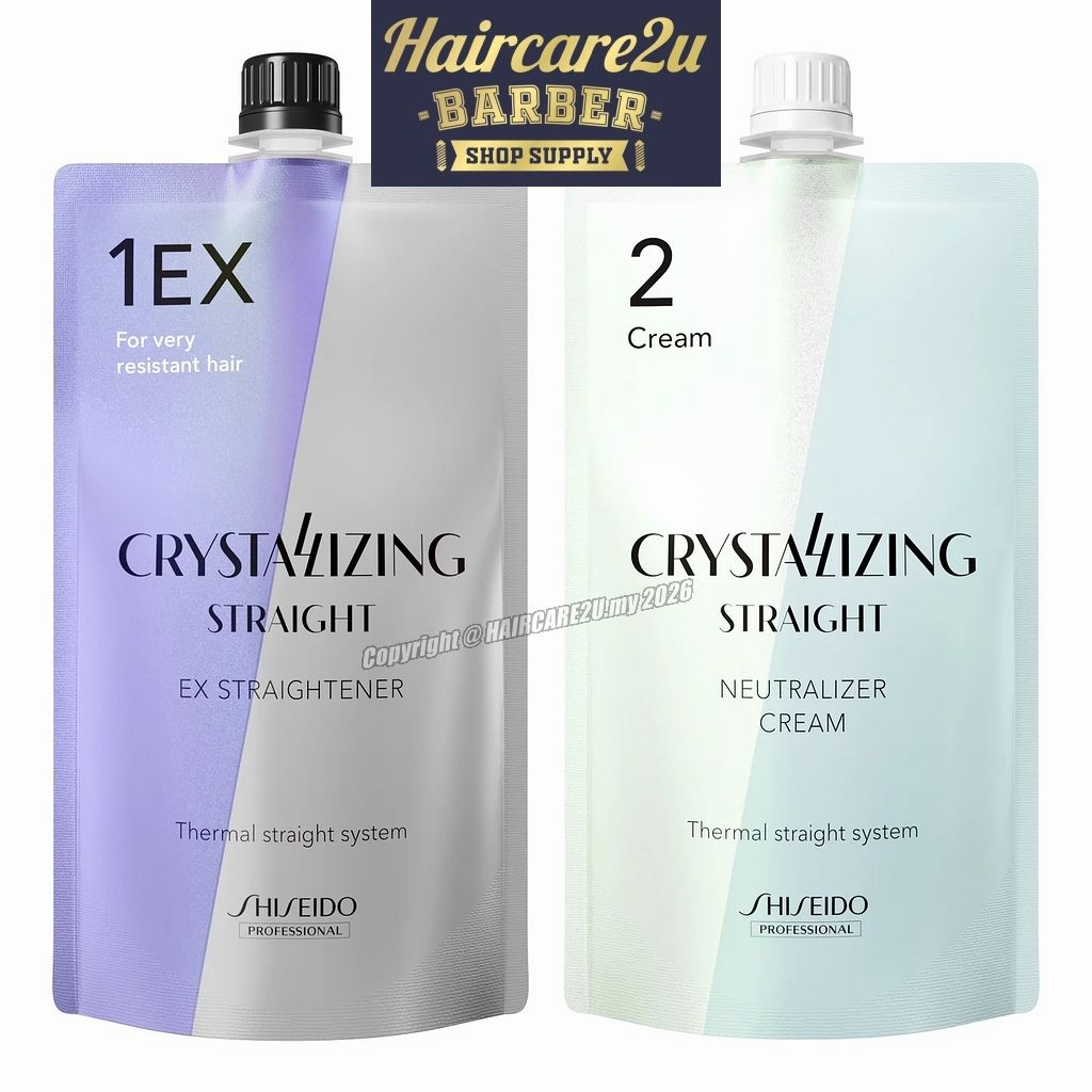 400ml Shiseido Crystalling Straight 1EX+2