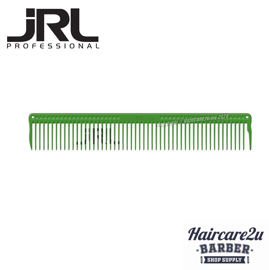 JRL J309 Barber Salon Cutting Comb 8.8 (Green)