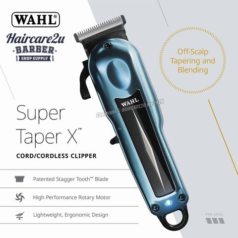 Wahl Super Taper X Cord Cordless Hair Clipper #3026474