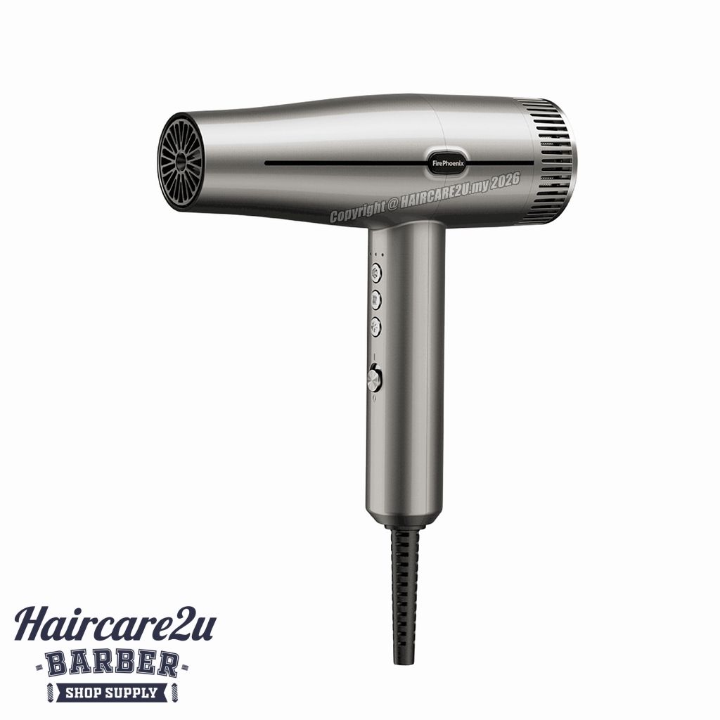FirePhoenix M3 High Speed 2300W Brushless Motor Hair Dryer (Titanium Grey)