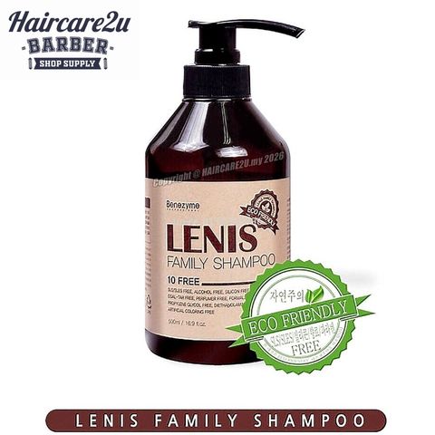 HAIRCARE2U 500ml Benezyme Lenis Family Shampoo