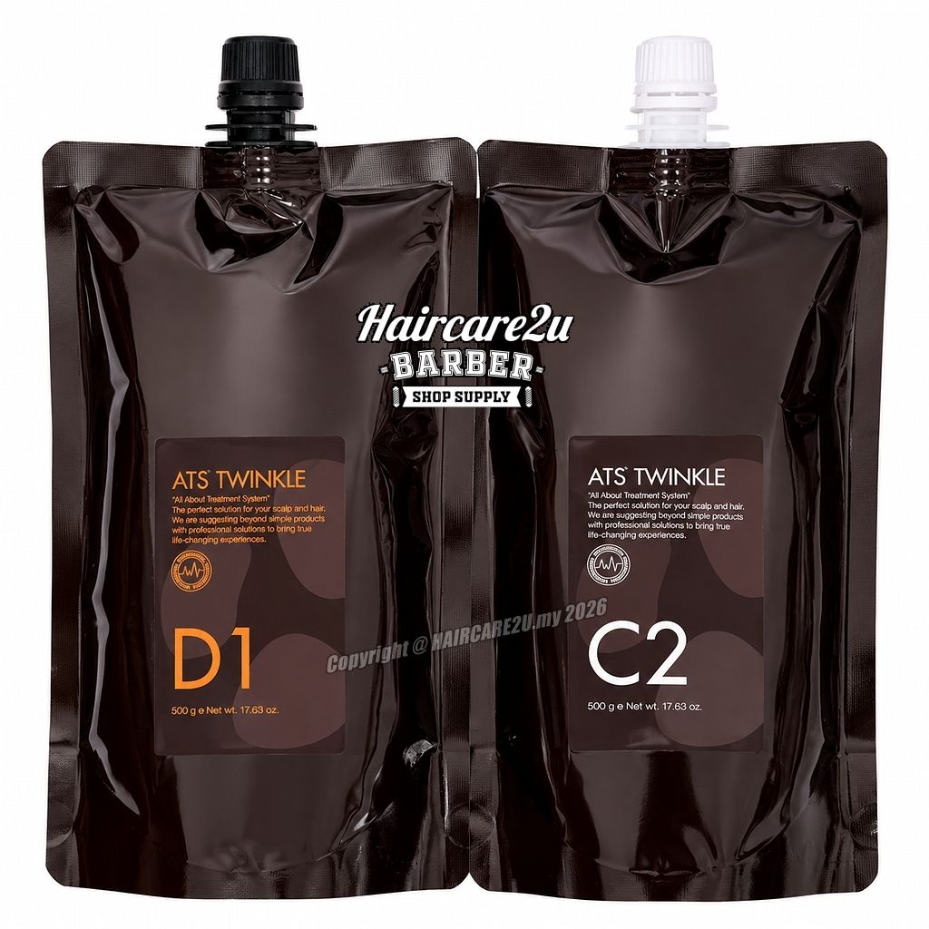 500g ATS Twinkle Hair Straightening Rebonding Cream D1 C2