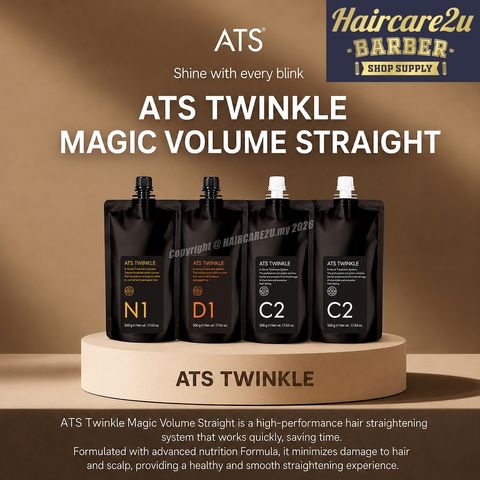 500g ATS Twinkle Hair Straightening Rebonding Cream