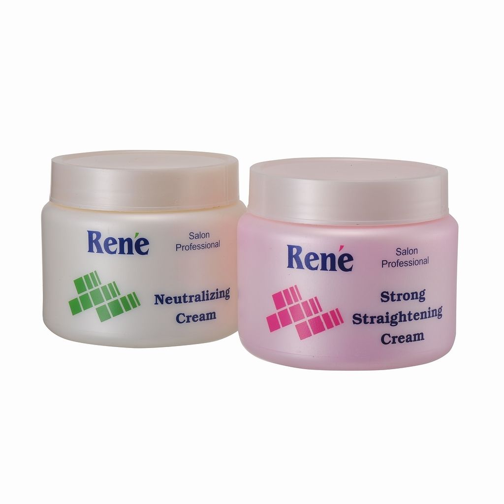 500ml Rene Hair Straightening Cream + Neutralizer Cream